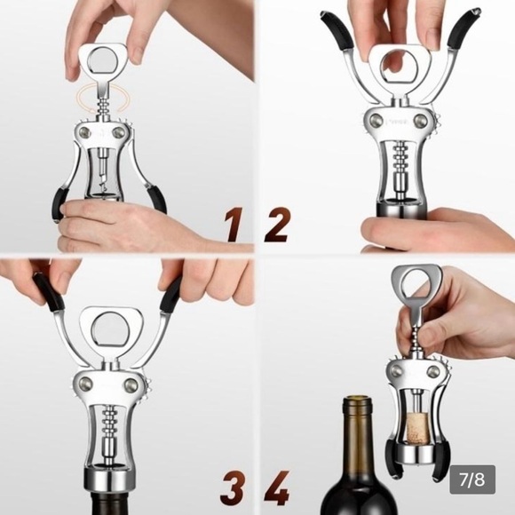 IPOW Wine Opener, Wing Corkscrew - Picture 2 of 3